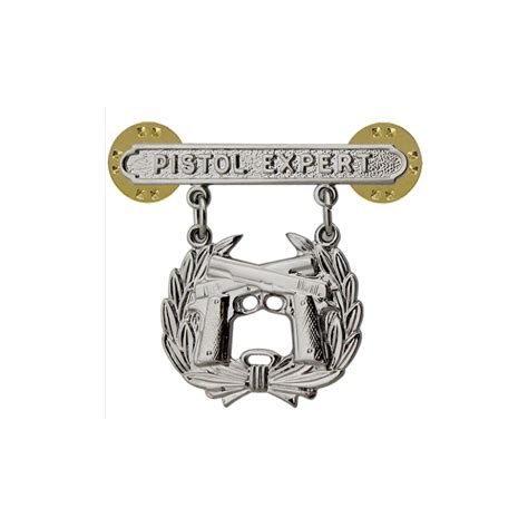 marine corps pistol expert badge|More.